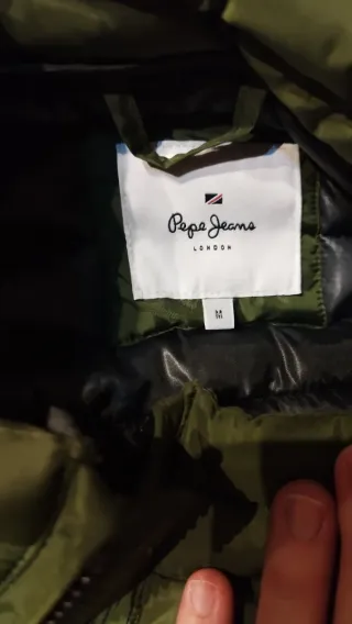Cazadora Pepe Jeans verde acolchada