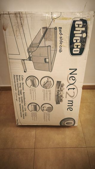 Minicuna colecho Chicco completa y muy cuidada