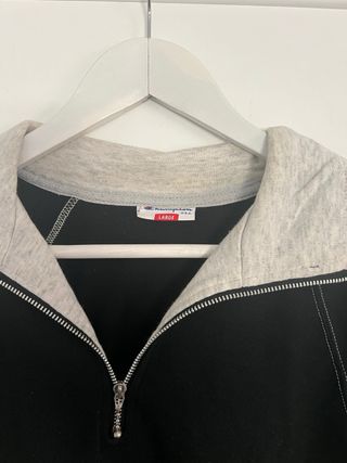 Felpa Champion zip collo alto L