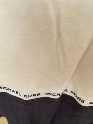T-shirt Michael Kors bianca e nera taglia M