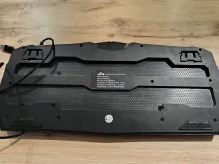 Teclado gaming con iluminación led