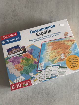 Juego Clementoni Descubriendo España 6-10 años