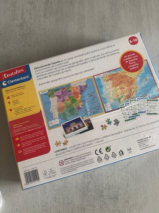 Juego Clementoni Descubriendo España 6-10 años