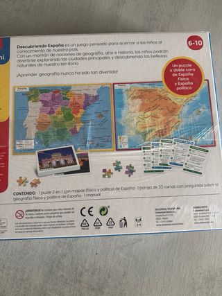 Juego Clementoni Descubriendo España 6-10 años