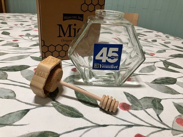 Tarro de cristal para miel
