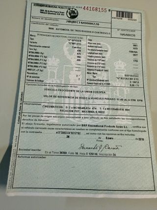 Can-Am RTS LIMITED 220 - 3 Ruedas