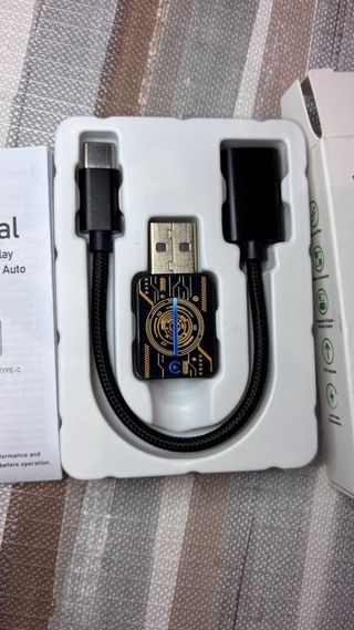 Adaptador Inalámbrico CarPlay / Android Auto