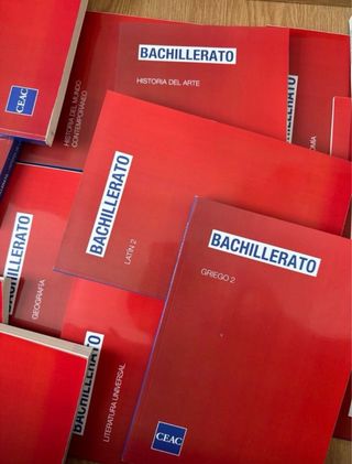 Libros de bachillerato CEAC