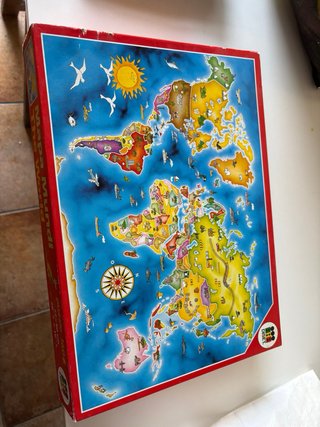 Puzzle Mapa Mundi The World 160 piezas DISET