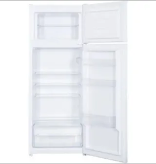 Nevera blanca de dos puertas