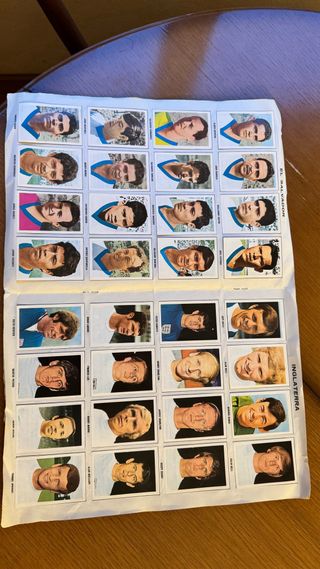Álbum Cromos Mundial Fútbol 1970