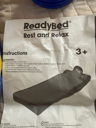 ReadyBed Saco Hinchable Spiderman + Bomba