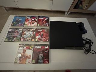 Playstation 3 Slim Negra