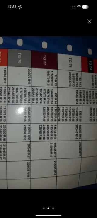 Cadenas de nieve tela Multigrip