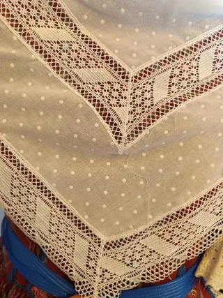 Traje huertana completo niña de 6-9 años, sin est