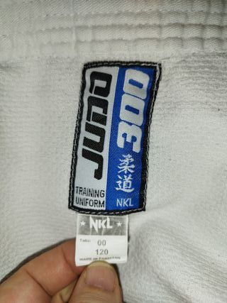 Kimono Judo NKL Talla 120 Blanco