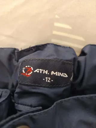 Pantalón de esquí azul. Talla 12.