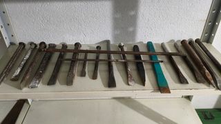 Cinceles y Cortafíos Herramientas Metal, 19 ununid