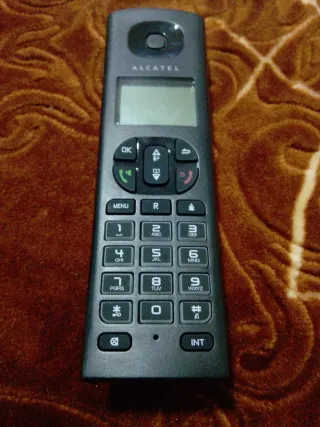 Teléfono Inalámbrico Alcatel Versatis E100 Negro