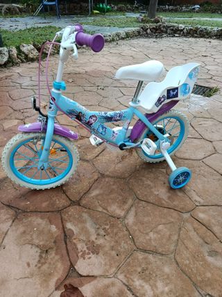 Bicicleta Frozen 14 infantil