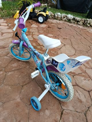 Bicicleta Frozen 14 infantil