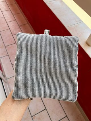 Porta tabacco in velluto a coste