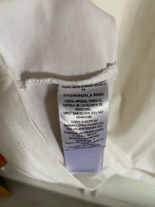 Camiseta Guess Talla L