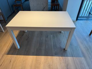 Mesa extensible blanca Ikea