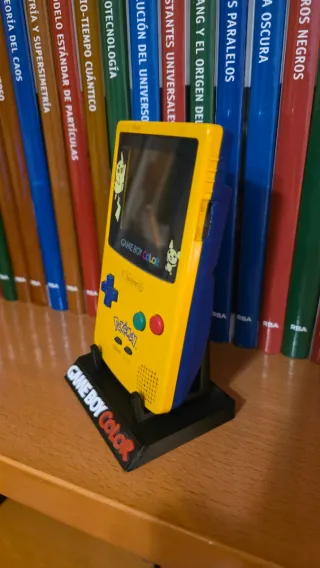 Soporte Game Boy Color y N64 Pikachu