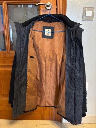 Chaquetón hombre azul Roberto Torreta Talla S