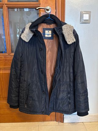 Chaquetón hombre azul Roberto Torreta Talla S