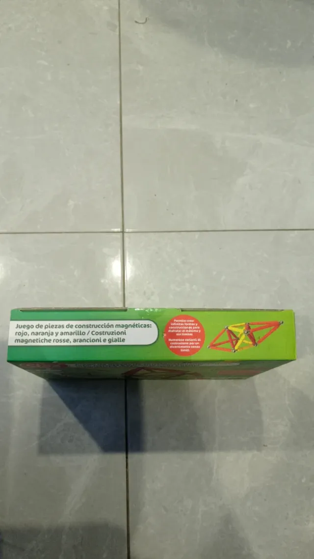 Playtive Juego Construcción Magnética 60 Piezas