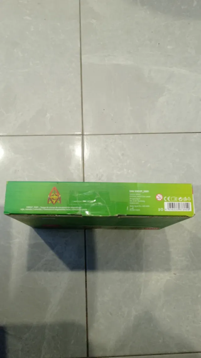 Playtive Juego Construcción Magnética 60 Piezas