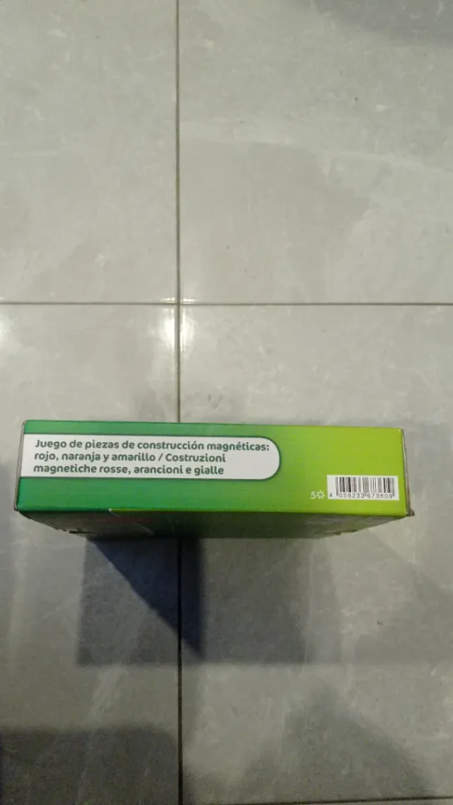 Playtive Juego Construcción Magnética 60 Piezas