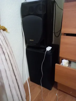 Cadena Akai Hi-Fi 3 CD + Doble Pletina