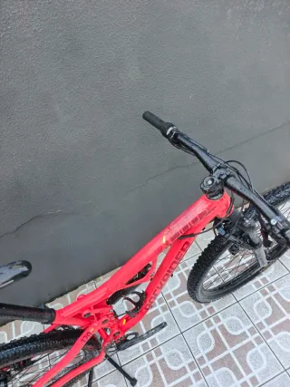 Bicicleta Rockrider BTT Suspensão Total