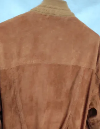 Blouson VERAPELLE scamosciato uomo taglia 52