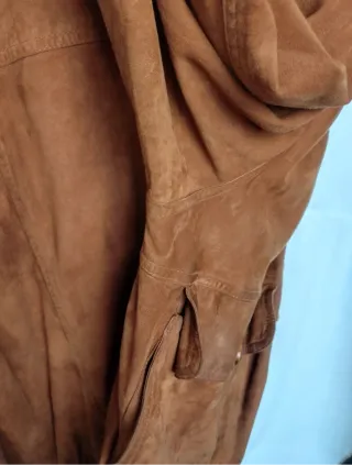 Blouson VERAPELLE scamosciato uomo taglia 52