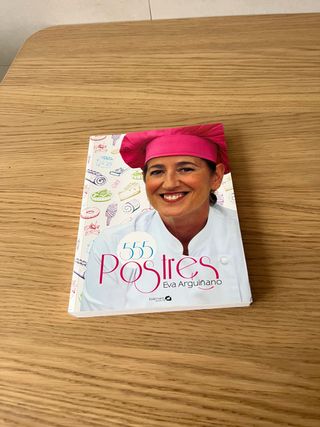 Libro de cocina Eva, Arguiñano 555 postres 