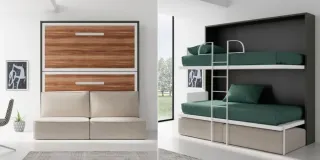 LITERA ABATIBLE CON nSOFA INCORPORADO NOVA