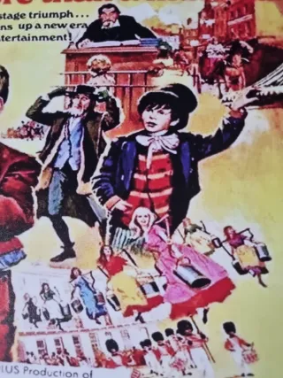 Placa Metálica de la pelicula musical Oliver!