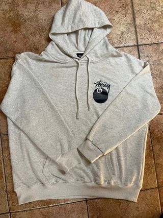 Sudadera Stussy 8 Ball Gris