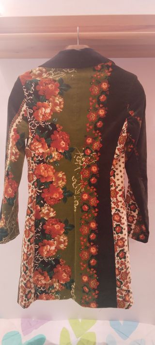 Abrigo Piel de Ángel Estampado