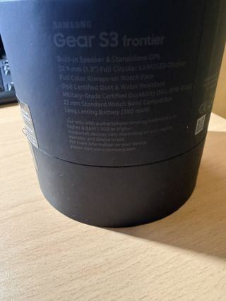 Samsung Gear S3 Frontier Negro