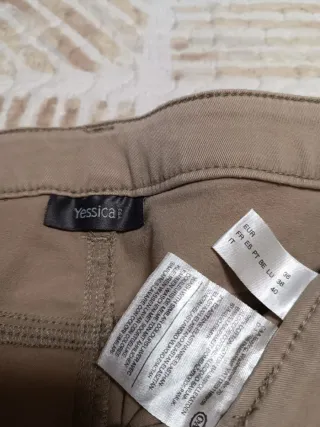 Pantalón Yessica beige mujer