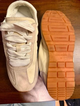 Zapatillas Zara Beige