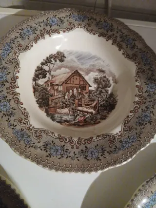 Set 3 Platos La Cartuja