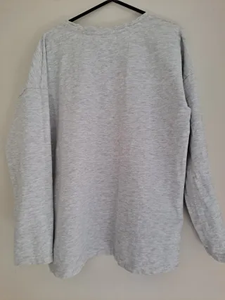 Sfera Camiseta Gris con Lentejuelas