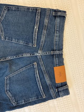 Jeans Zara Flare Niña Azul