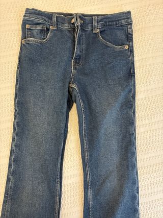 Jeans Zara Flare Niña Azul